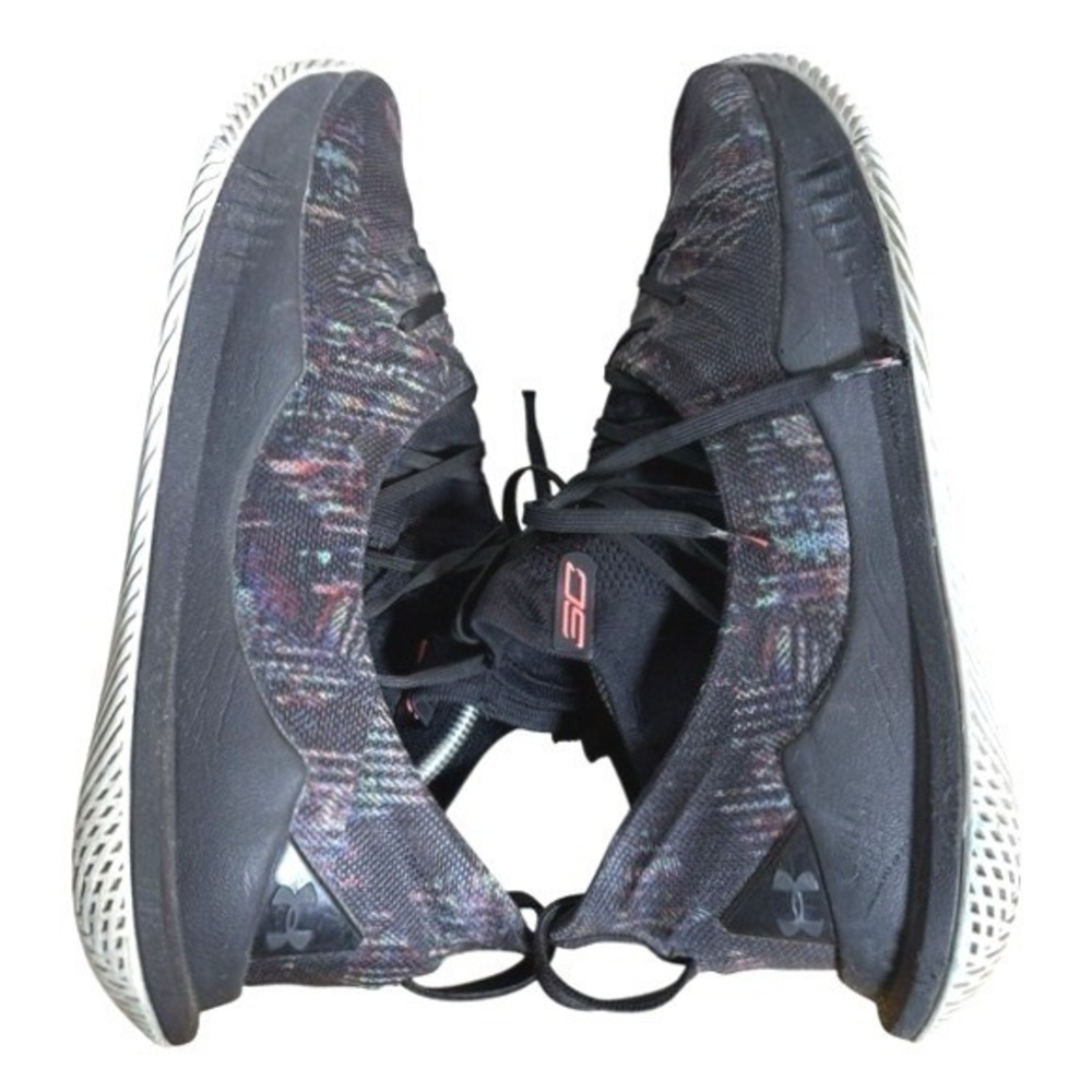 Under Armour Curry 5 Tokyo Mens 12.5 Pre-Owned Basketball Shoe Black 3020657-005